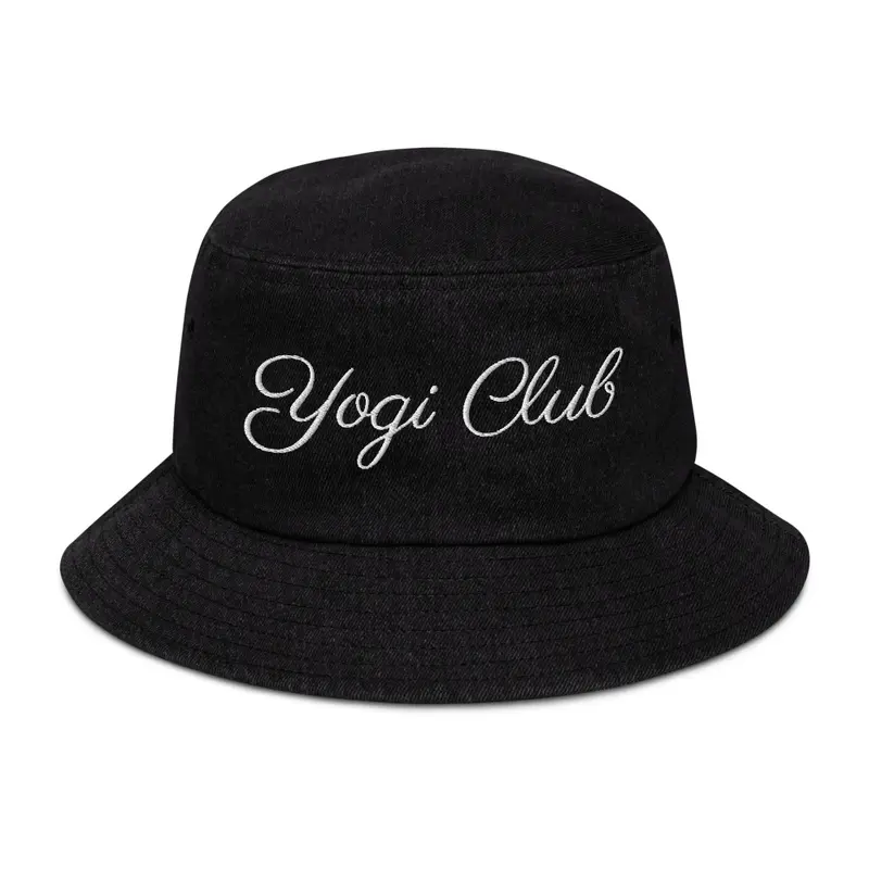 Yogi Club Denim Bucket Hat